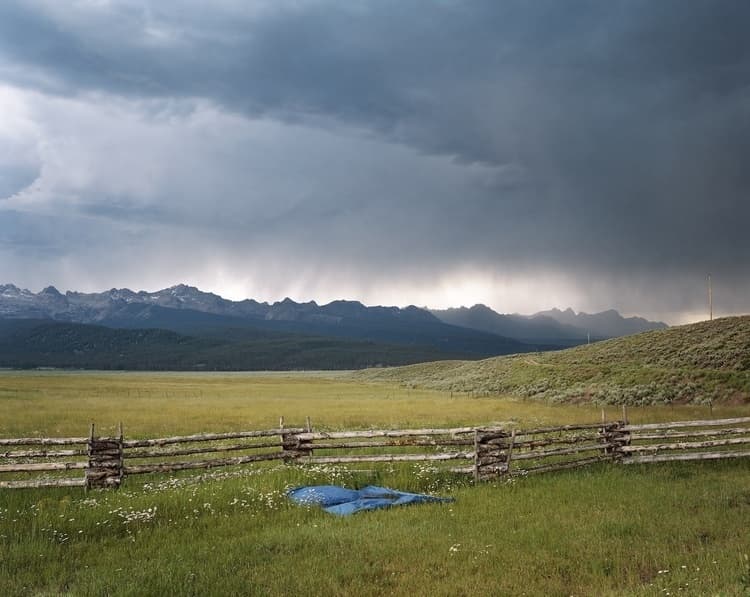 Flyer for In Conversation: Terry Evans, Mark Klett, and Laura McPhee on Landscape Photography and Barry Lopez